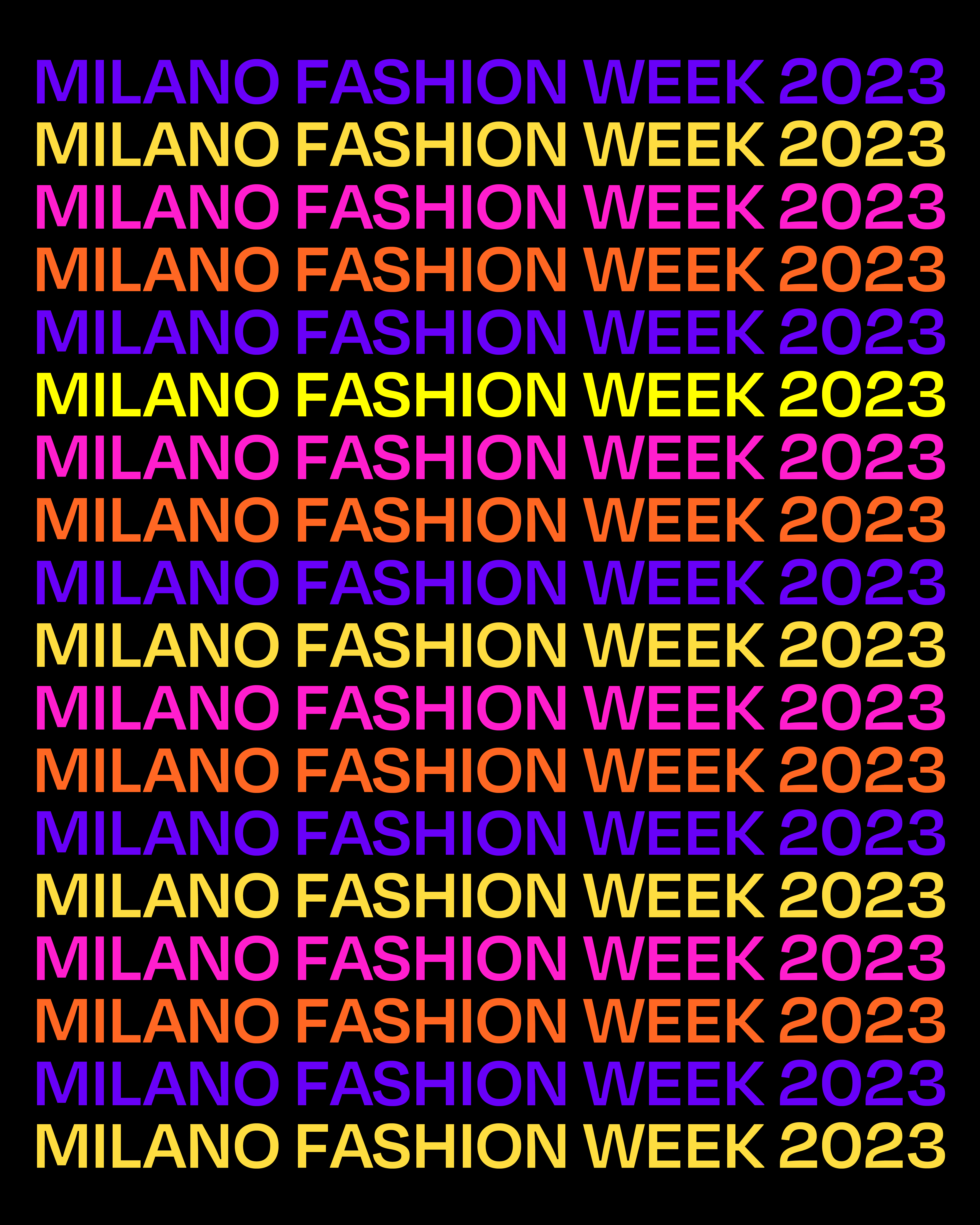 MILANO FASHION WEEK 2023 FEBBRAIO